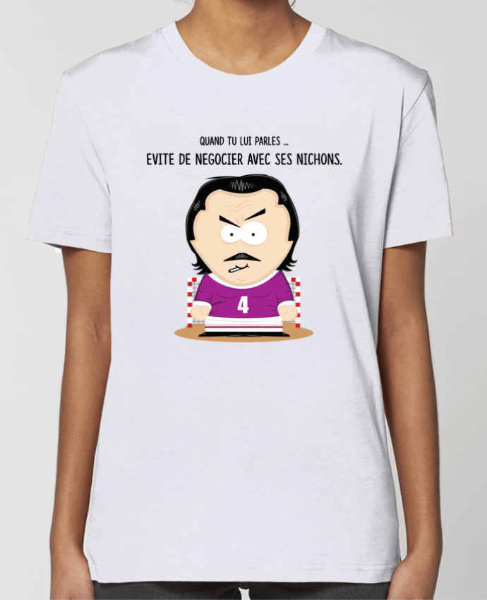 T-shirt Femme Jean Claude Dikkenek par PTIT MYTHO