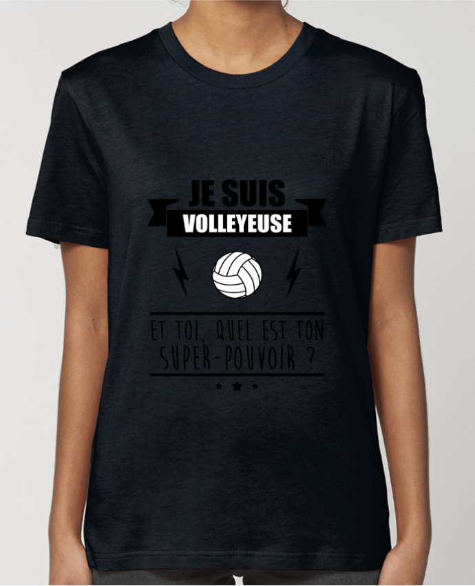 T-shirt Femme Je suis volleyleuse et toi, quel est ton super-pouvoir ? par Benichan