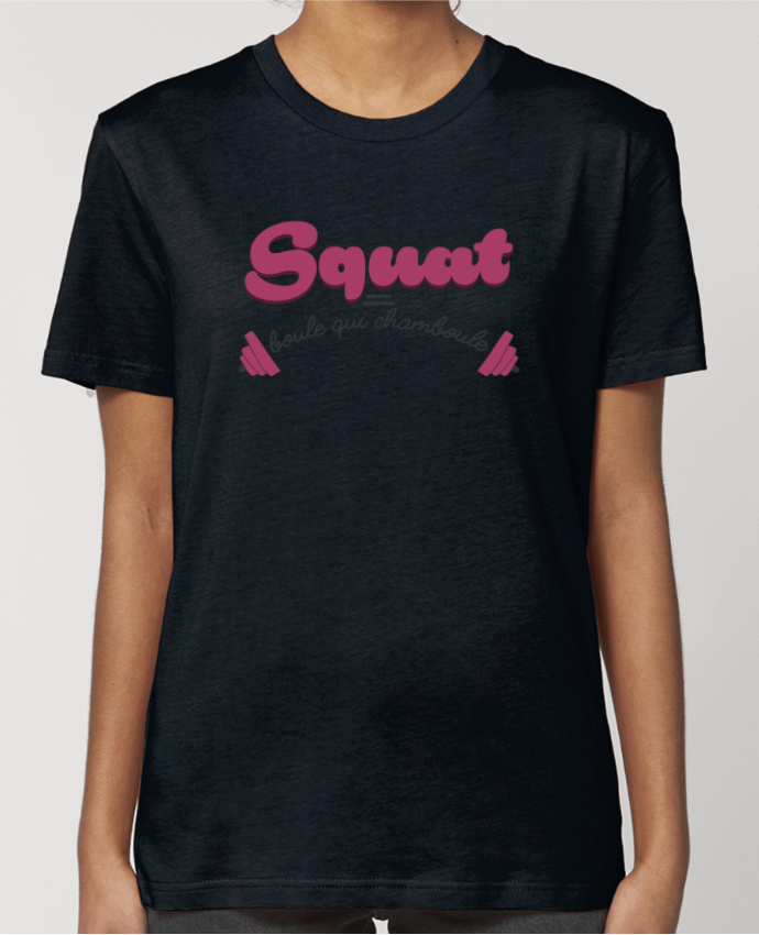 T-shirt Femme Squat = boule qui chamboule par tunetoo