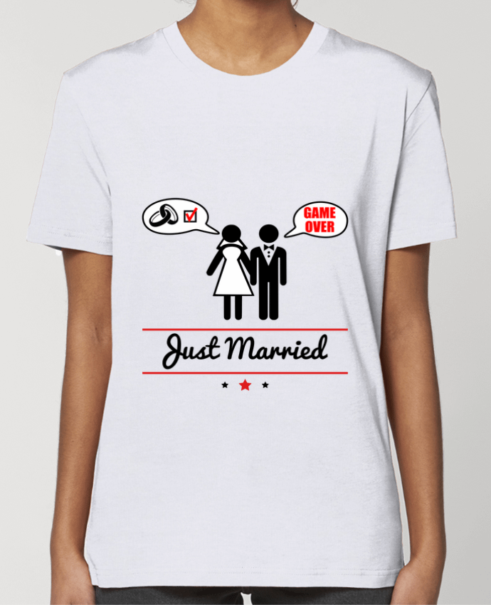 T-shirt Femme Just married, juste mariés par Benichan