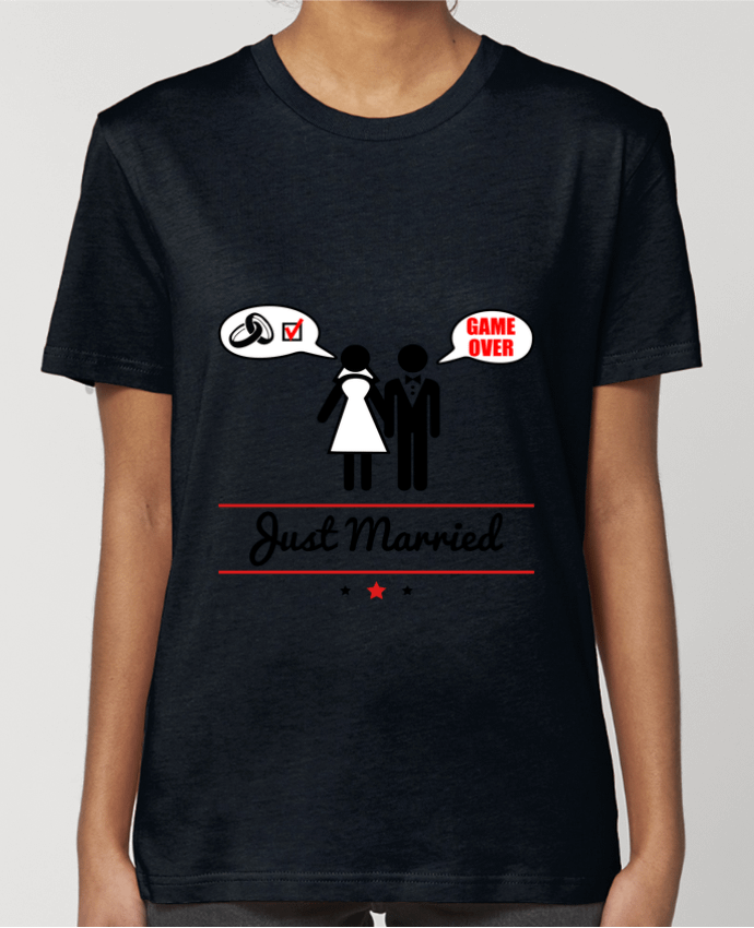 T-shirt Femme Just married, juste mariés par Benichan