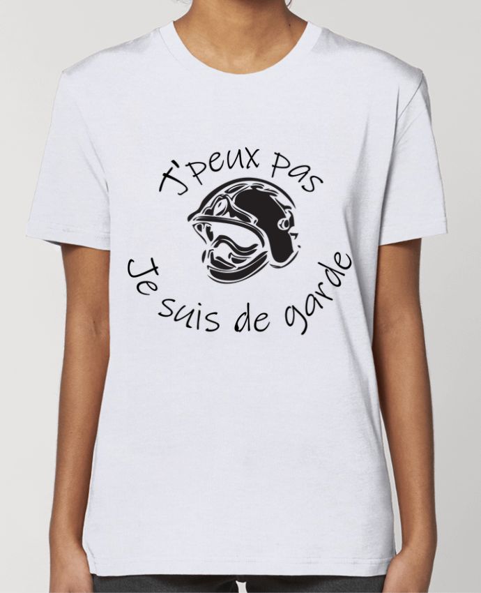T-shirt Femme pompier - j'peux pas je suis de garde por jorrie