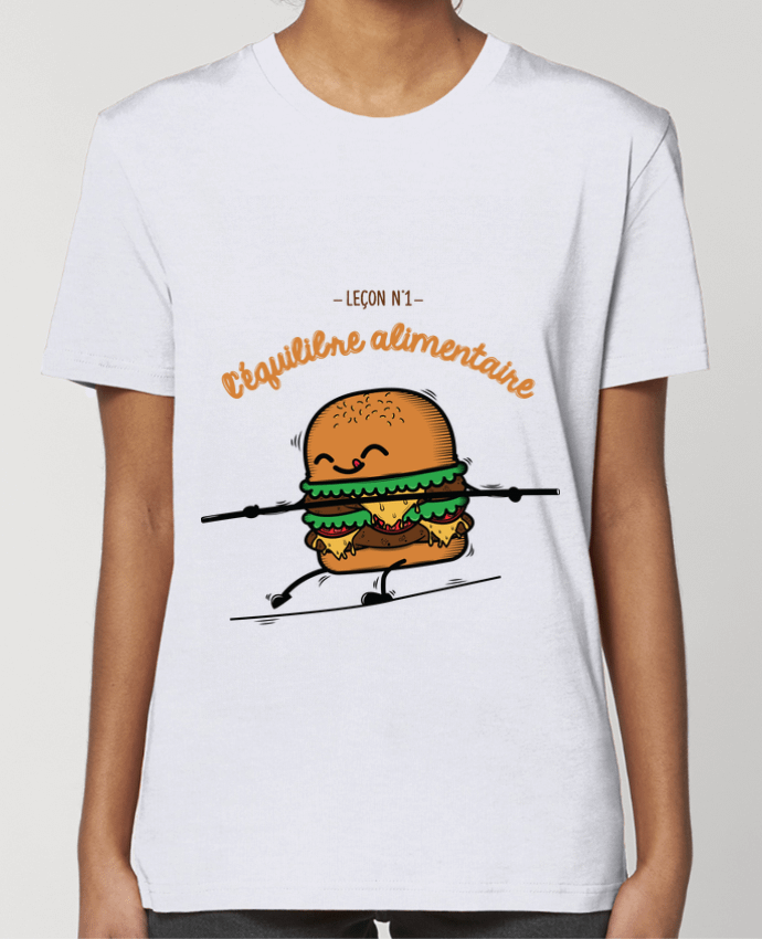 T-shirt Femme Equilibre alimentaire par PTIT MYTHO