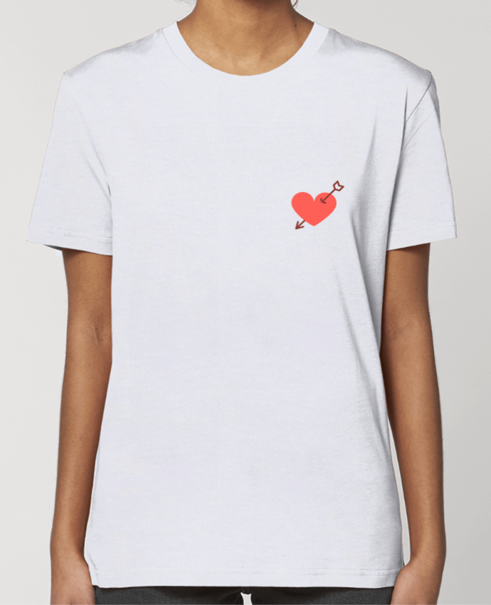 T-shirt Femme coeur percé par Nana