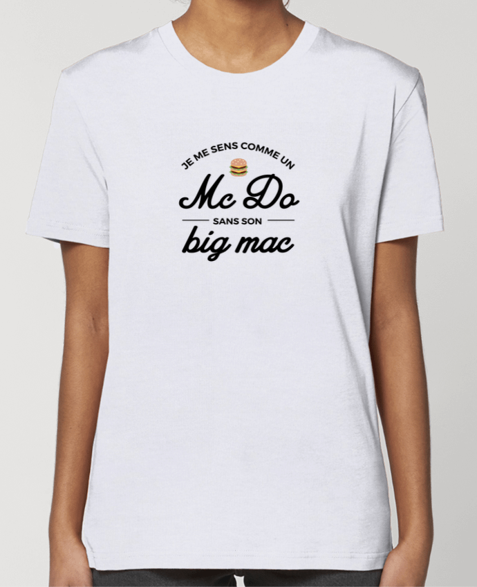 T-shirt Femme Comme un Mc Do sans son big Mac par Nana