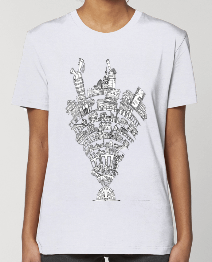 T-shirt Femme Perintzia invisible city por Jugodelimon