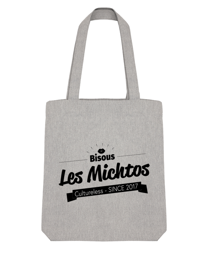 Tote Bag Stanley Stella Bisous les michtos by Axel Sedilliere 