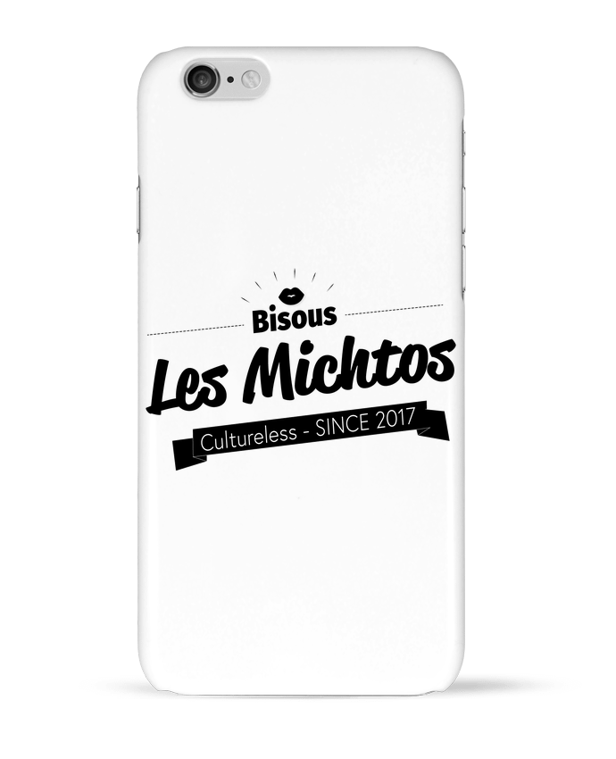 Case 3D iPhone 6 Bisous les michtos by Axel Sedilliere