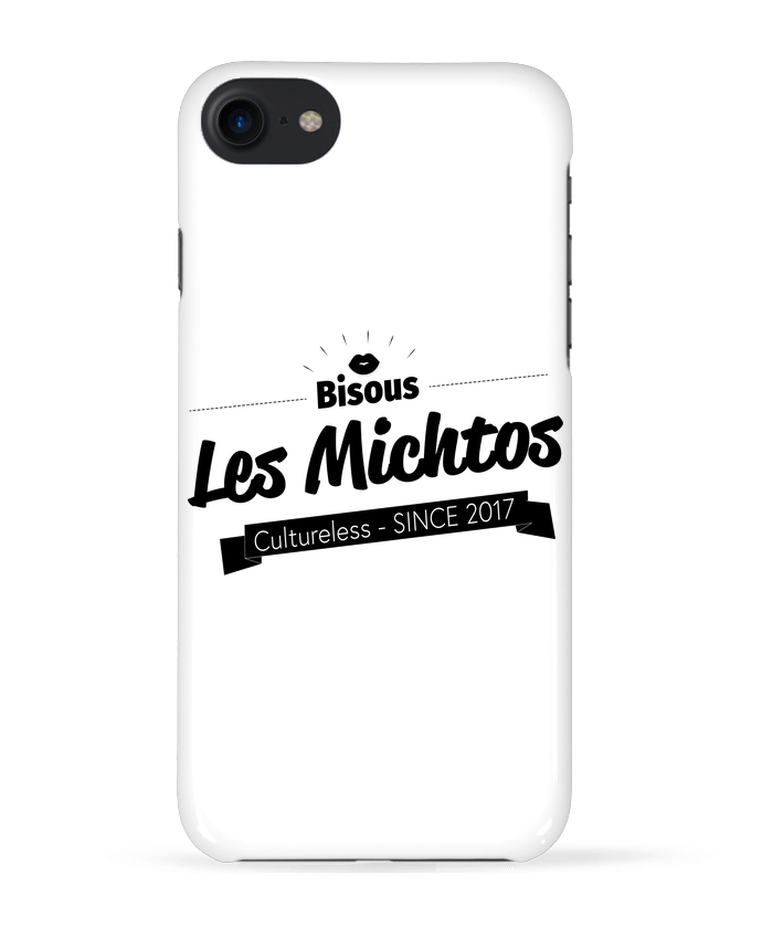 COQUE 3D Iphone 7 Bisous les michtos de Axel Sedilliere