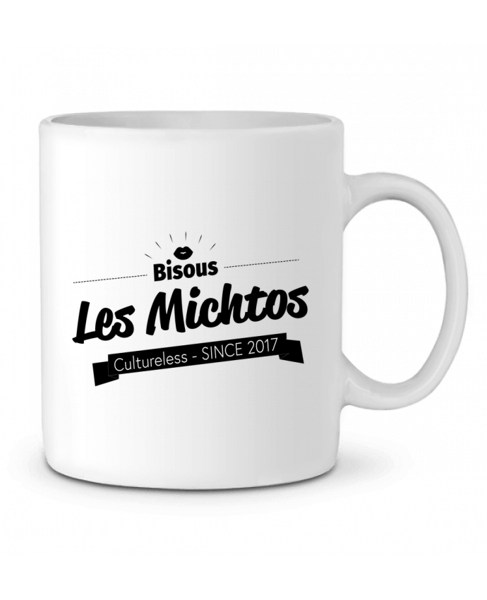 Taza Cerámica Bisous les michtos por Axel Sedilliere