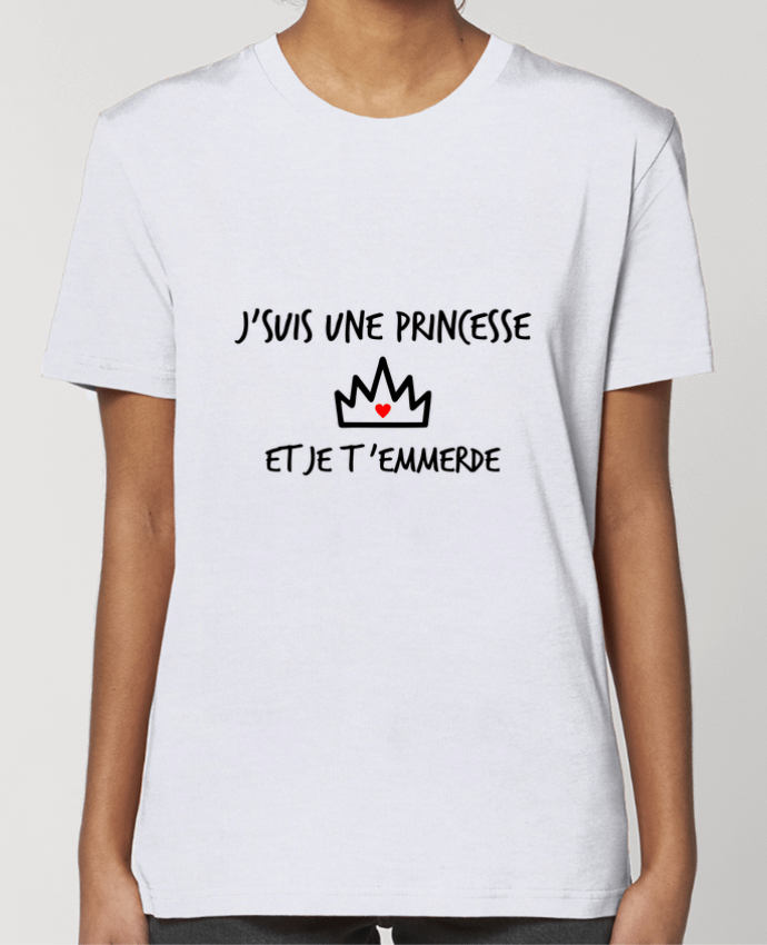 T-shirt Femme J'suis une princesse et je t'emmerde par Benichan