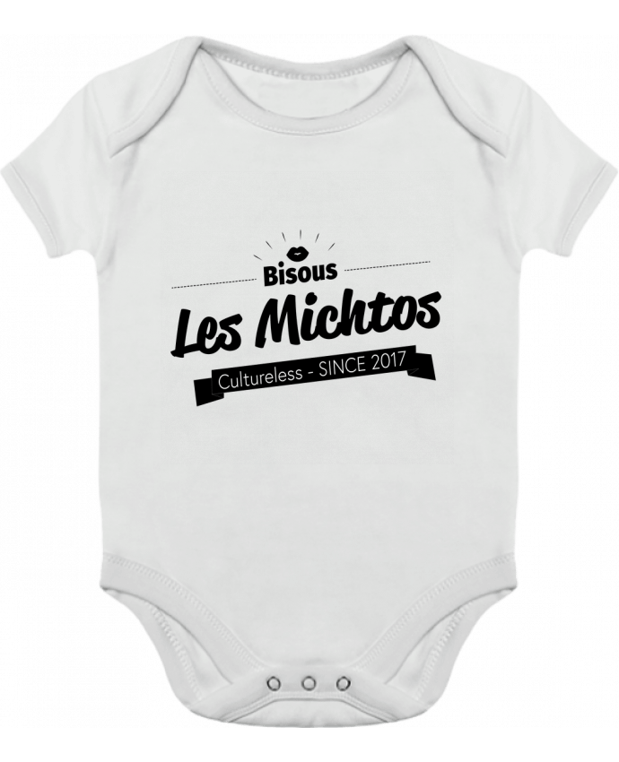 Baby Body Contrast Bisous les michtos by Axel Sedilliere