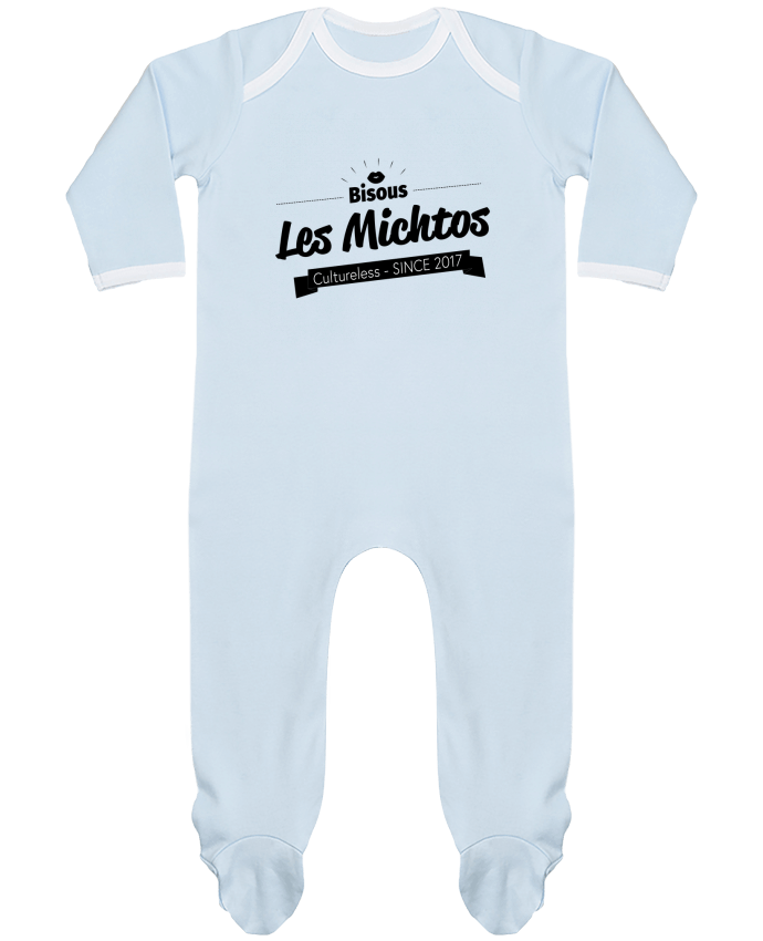 Body Pyjama Bébé Bisous les michtos par Axel Sedilliere