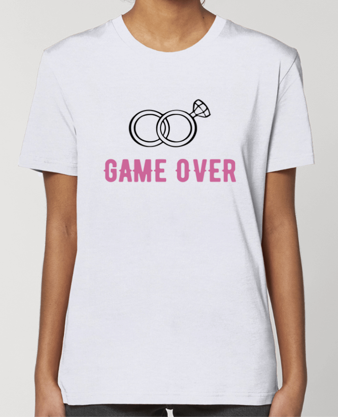 T-shirt Femme Game over mariage evjf par Original t-shirt