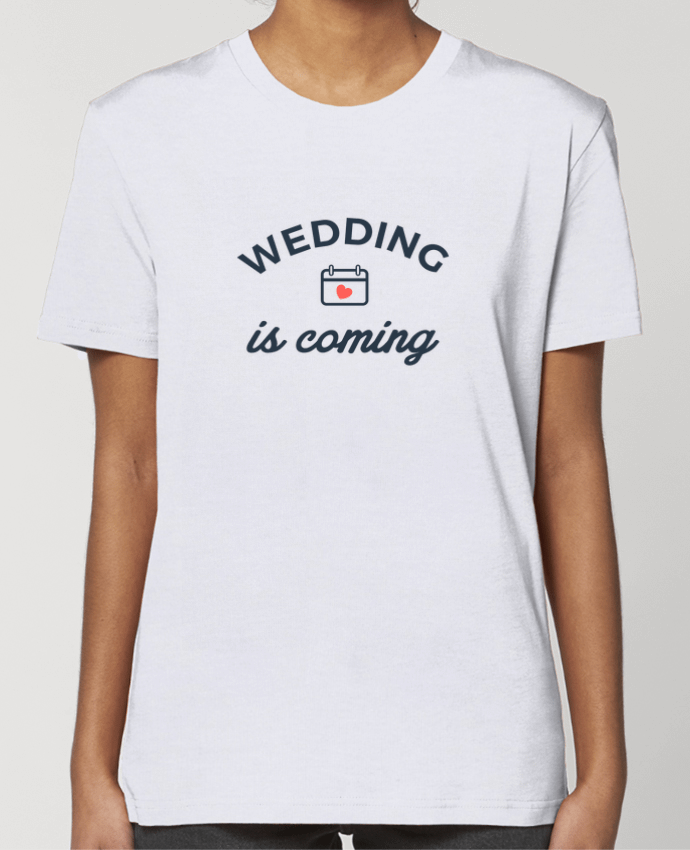 T-shirt Femme Wedding is coming par Nana