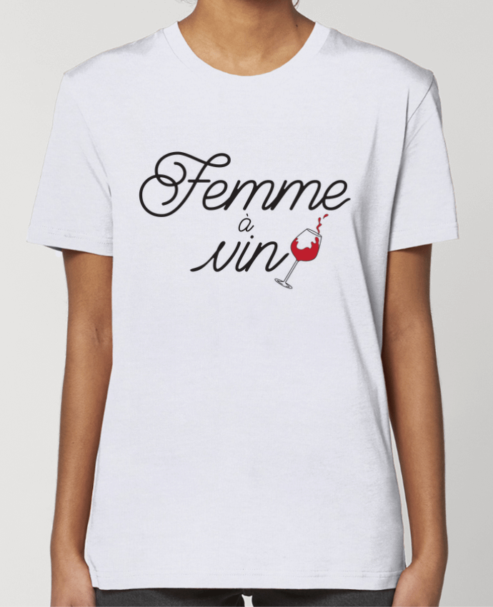 T-shirt Femme Femme à vin par tunetoo