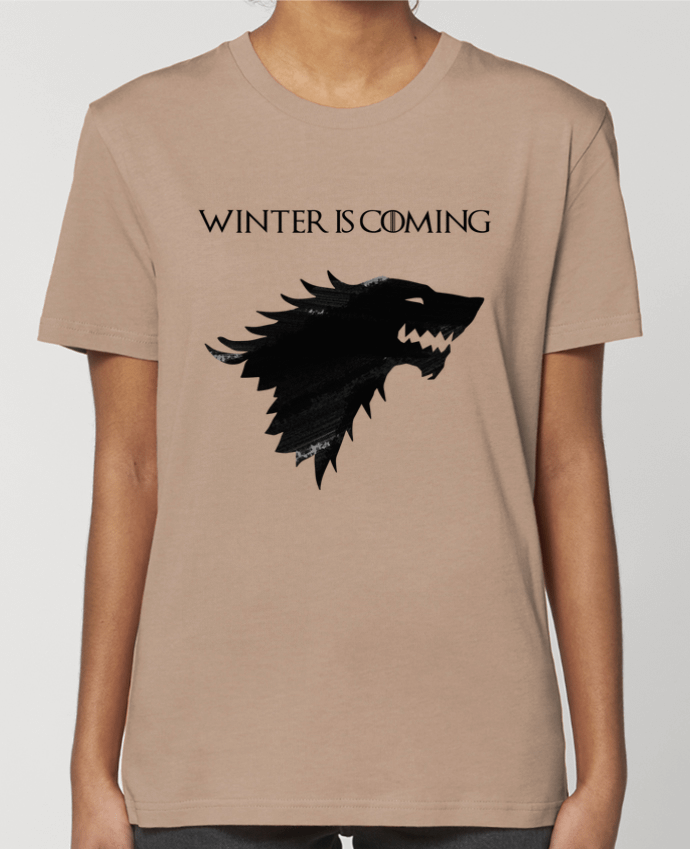 T-shirt Femme Winter is coming - Stark par tunetoo