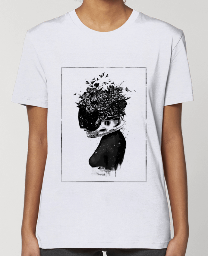 T-shirt Femme Hybrid girl par Balàzs Solti