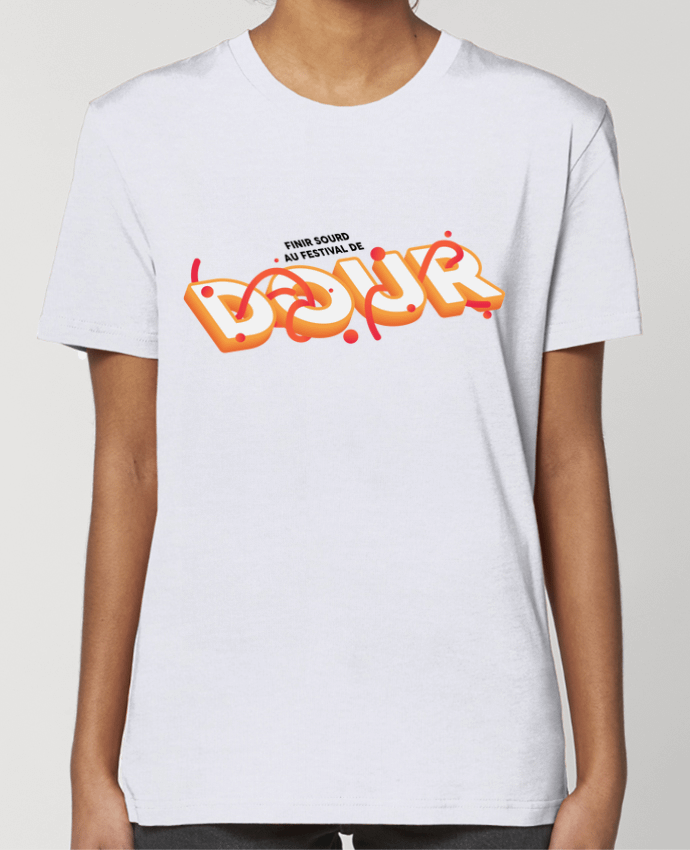 T-shirt Femme Finir sourd au festival de DOUR par tunetoo