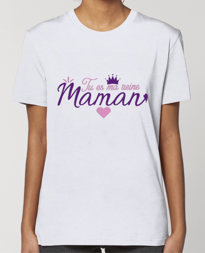 T-shirt Femme Tu es ma reine maman.. par 