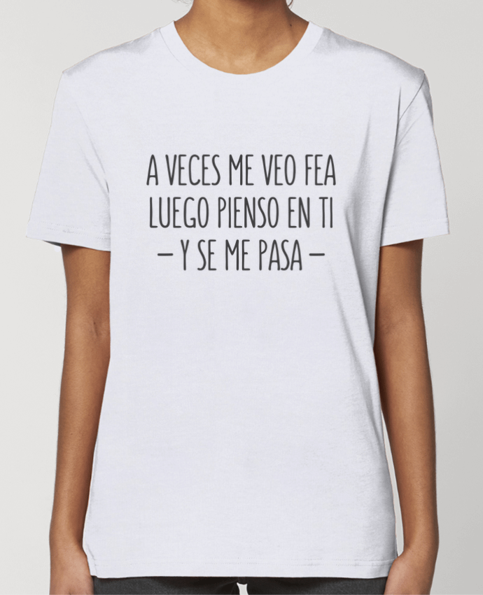 T-shirt Femme A veces me veo fea par tunetoo