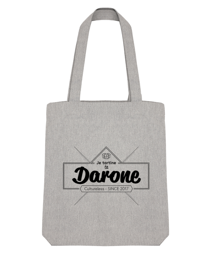 Tote Bag Stanley Stella Je tartine ta darone par Axel Sedilliere 