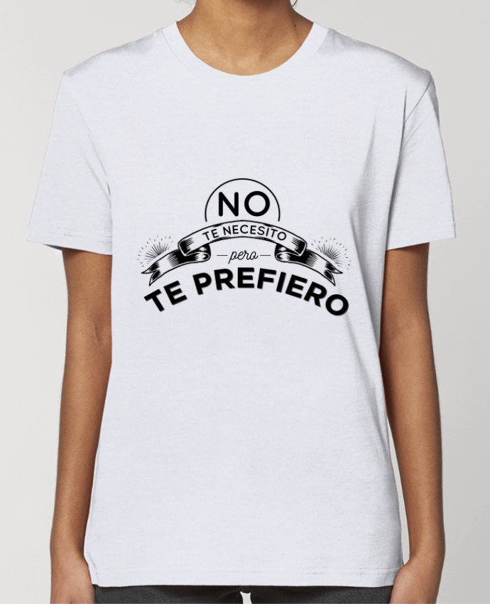 T-shirt Femme No te necesito amor par Pascualina 