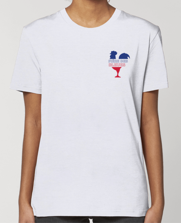 T-shirt Femme Fière des bleues par tunetoo