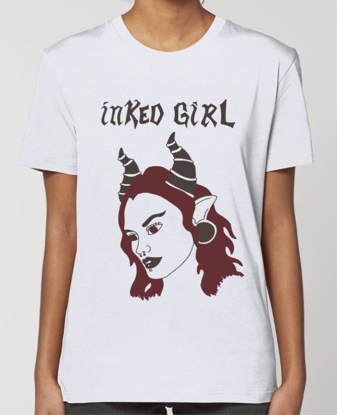 T-shirt Femme inked girl par Yazz