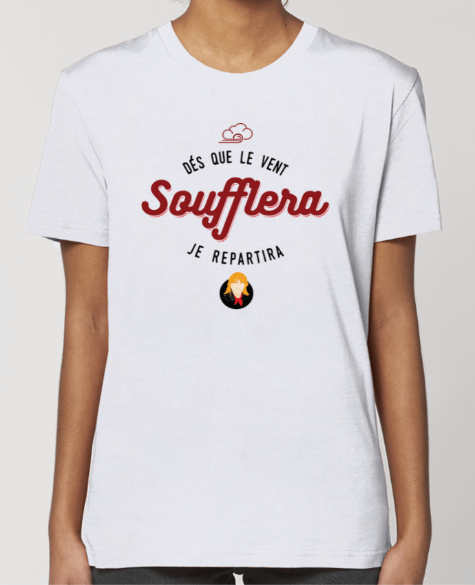 T-shirt Femme RENAUD DES QUE LE VENT SOUFFLERA JE REPARTIRA par PTIT MYTHO