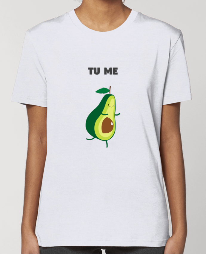 T-shirt Femme Tu me completas - Avocado par tunetoo