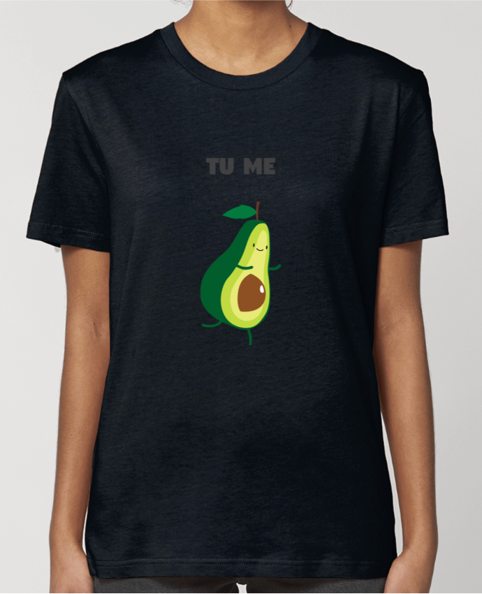 T-shirt Femme Tu me completas - Avocado par tunetoo