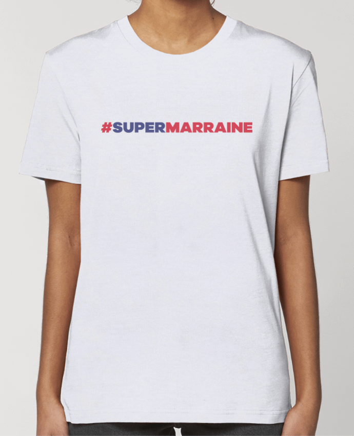 T-shirt Femme #Supermarraine par tunetoo