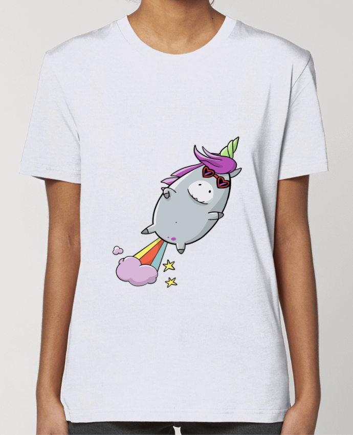 T-shirt Femme Licorne à propulsion naturelle par TOMI AX