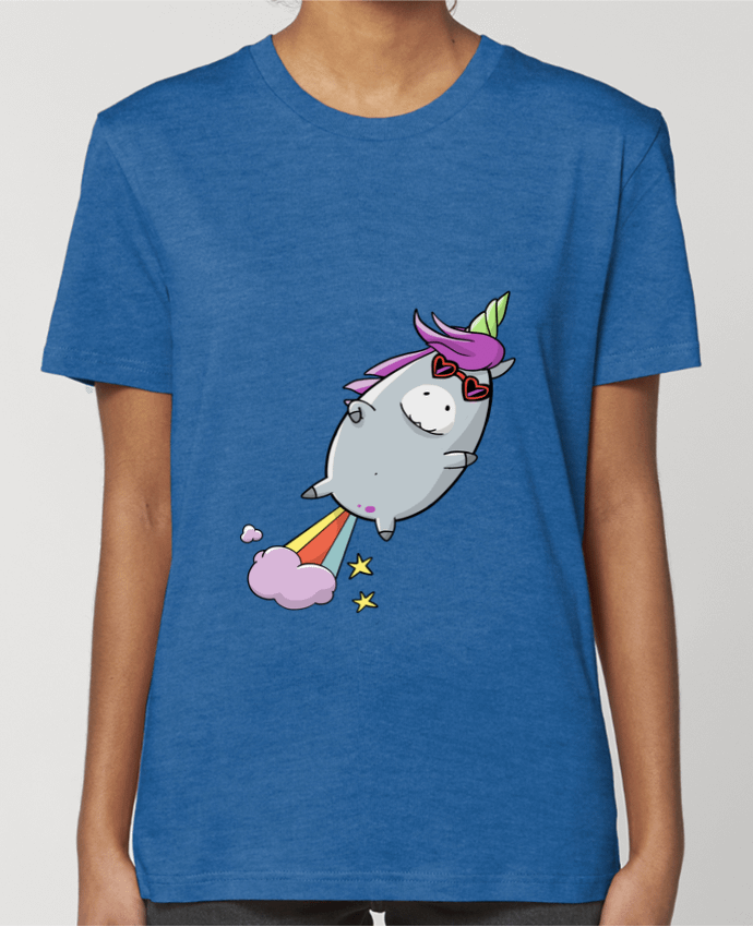 T-shirt Femme Licorne à propulsion naturelle par TOMI AX