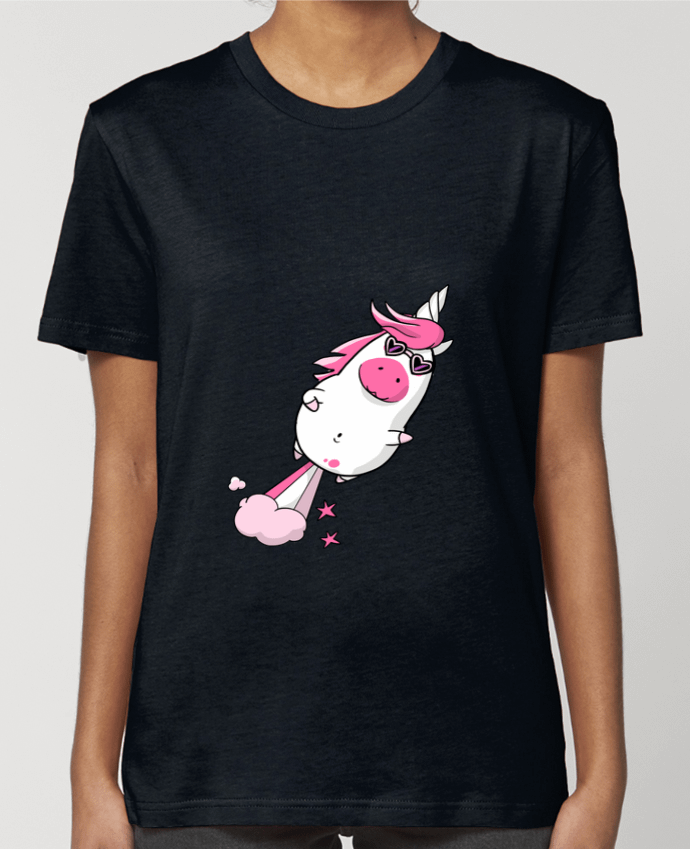 T-shirt Femme Licorne à propulsion naturelle - version 2 par TOMI AX