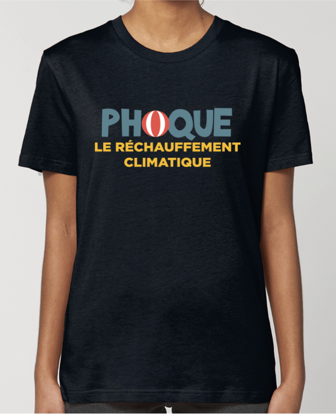 T-shirt Femme Phoque le réchauffement climatique par tunetoo