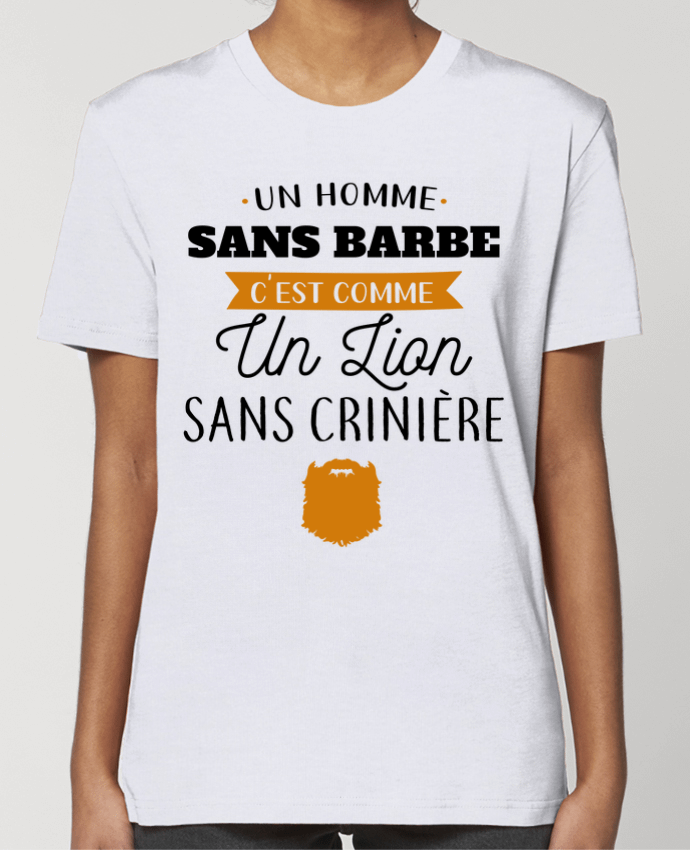T-shirt Femme Un homme sans barbe par La boutique de Laura
