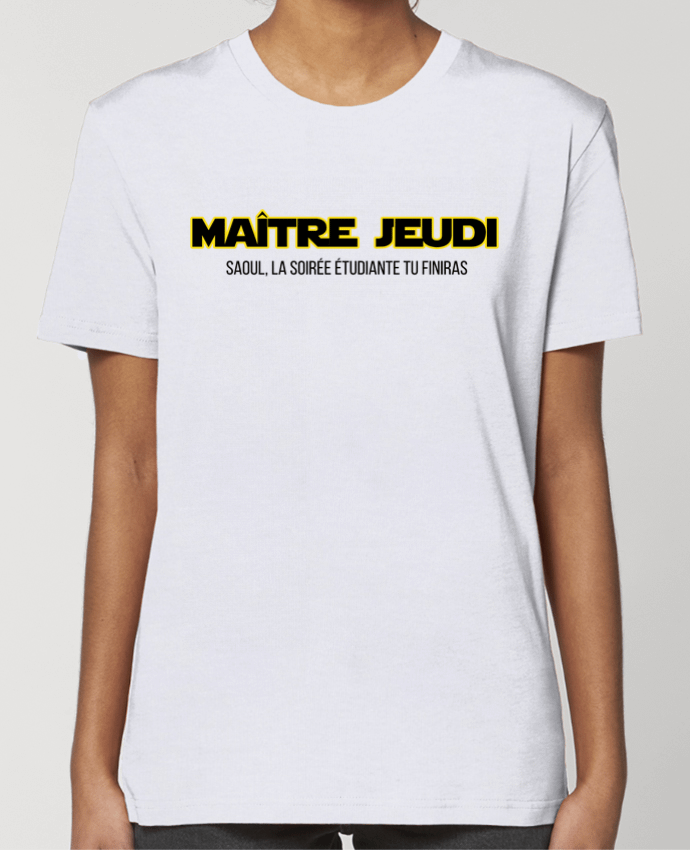 T-shirt Femme Maître jeudi par tunetoo