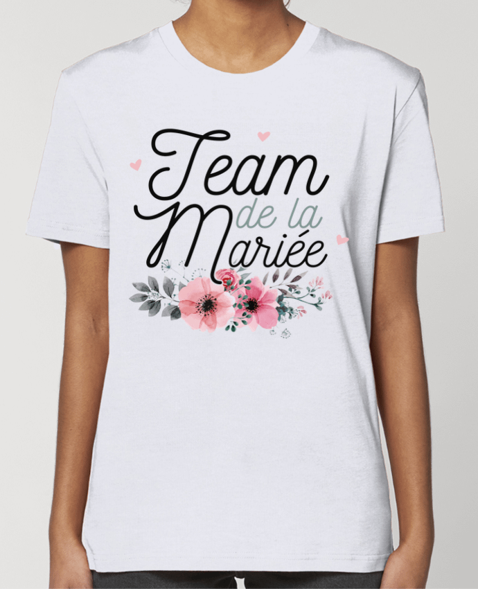 T-shirt Femme Team de la mariée par La boutique de Laura