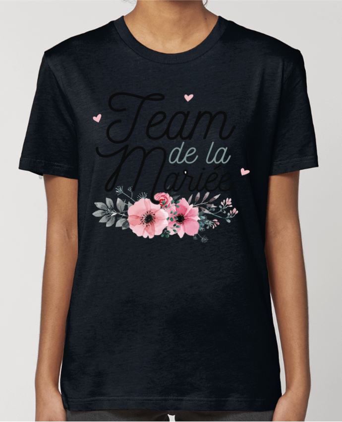 T-shirt Femme Team de la mariée par La boutique de Laura