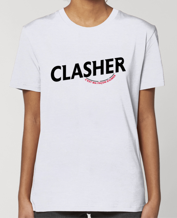 T-shirt Femme Clasher c'est ma façon d'aimer par tunetoo