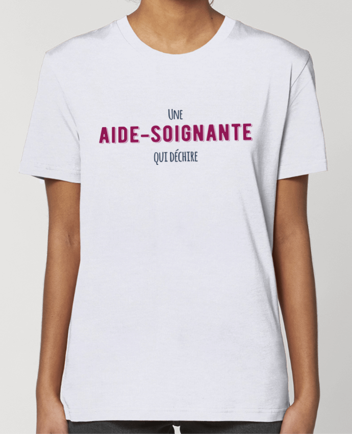 T-shirt Femme Une aide soignante qui déchire par tunetoo