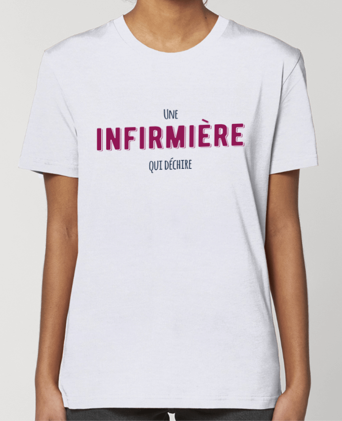 T-shirt Femme Une infirmière qui déchire par tunetoo