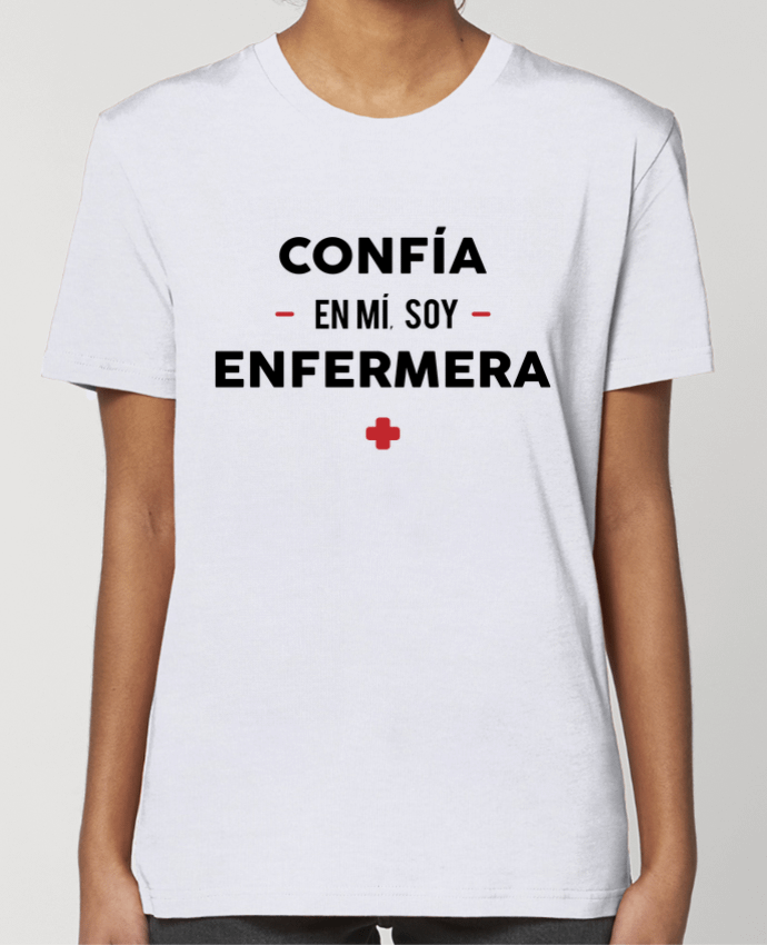 T-shirt Femme Confia en mi, soy enfermera par tunetoo