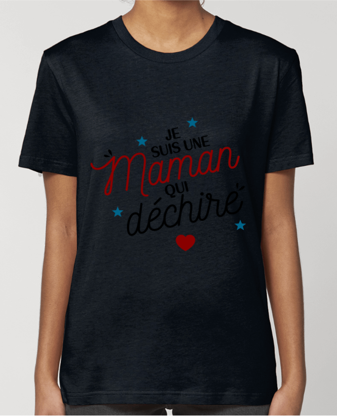 T-shirt Femme Maman qui déchire par La boutique de Laura