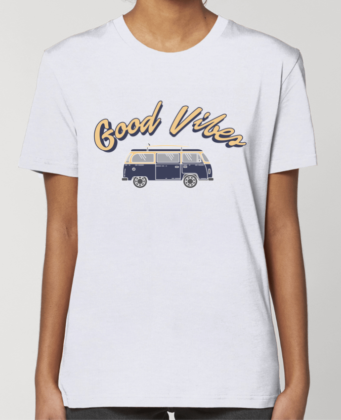 T-shirt Femme Good vibes - surf par tunetoo
