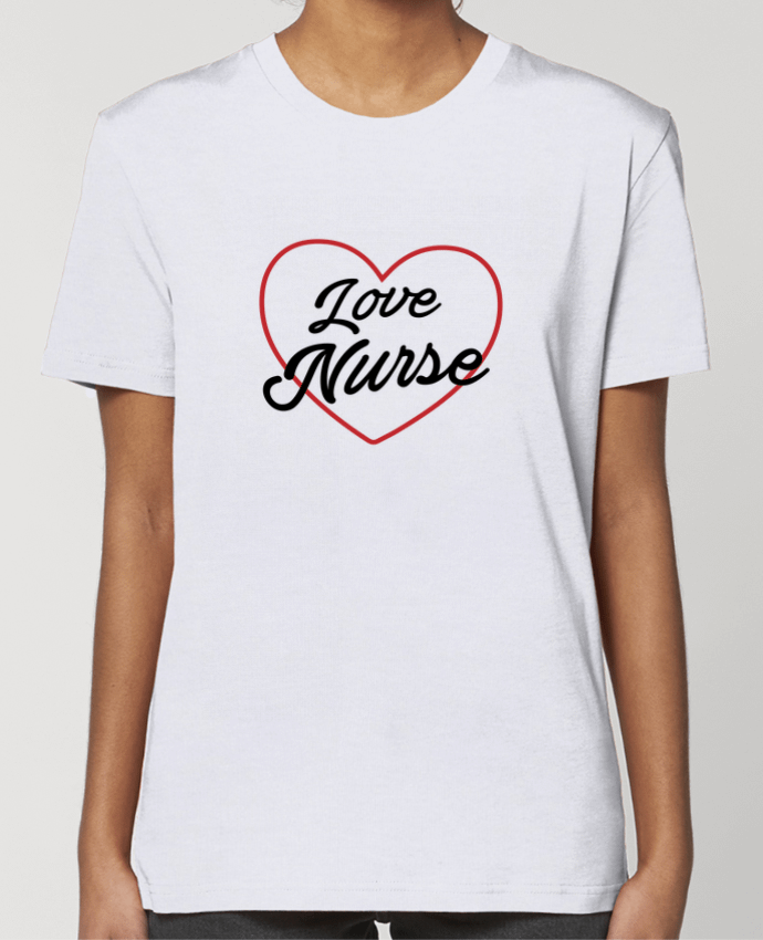 T-shirt Femme Love Nurse par tunetoo