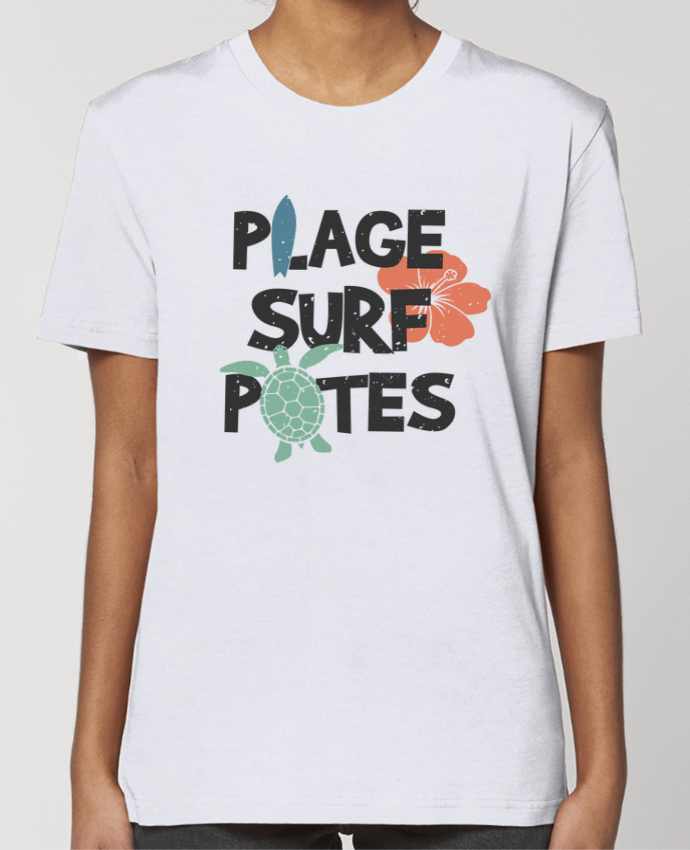T-shirt Femme Plage Surf Potes par tunetoo