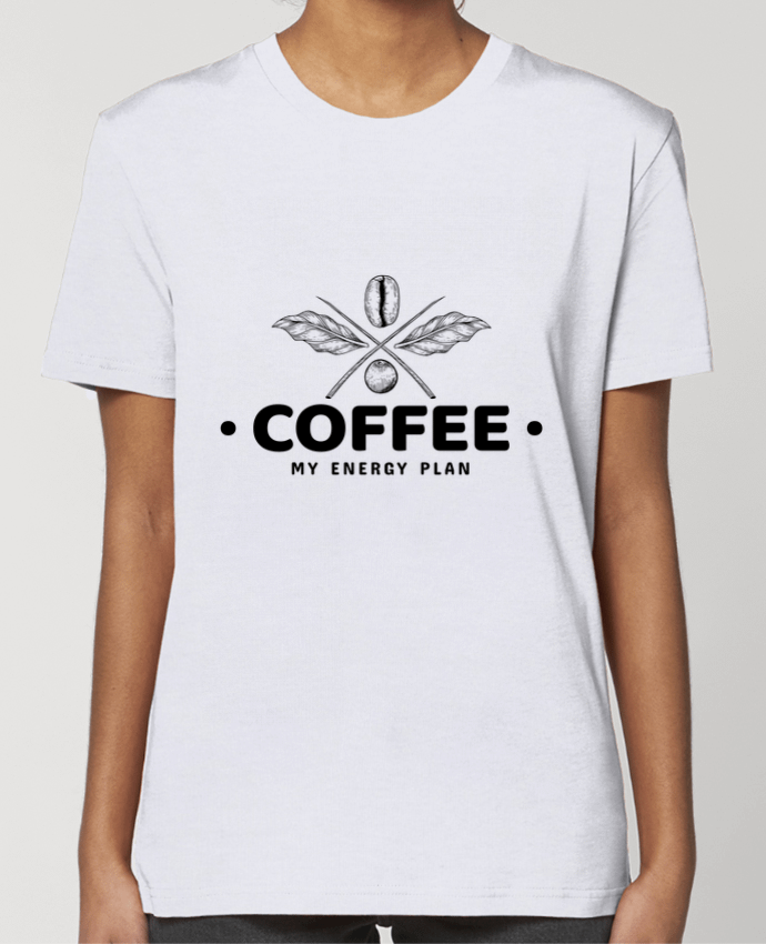 T-shirt Femme Coffee my energy plan par Bossmark
